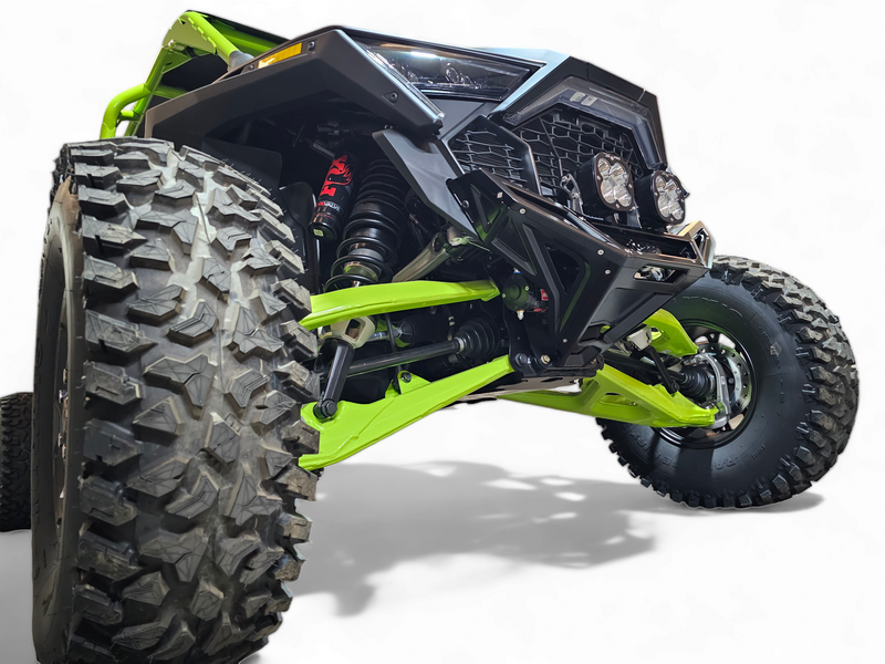 Polaris Pro S Bumper - Front - Elektric Off Road - Billet Front Winch - Anodized Black - `22-`25